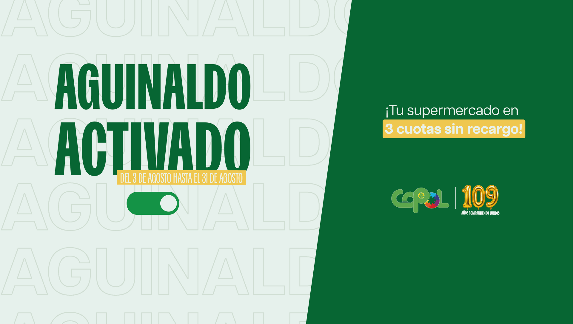 Aguinaldo Activo